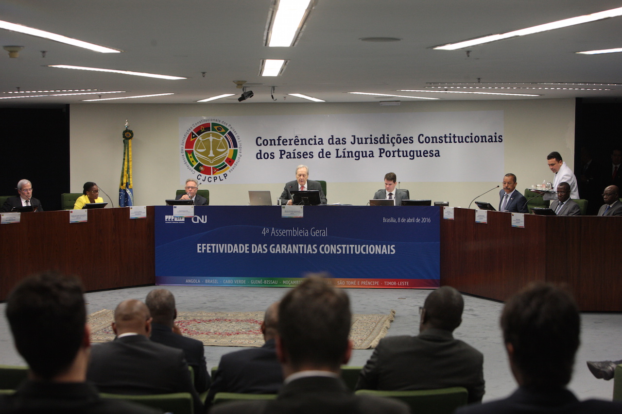 Galeria da 4ª Conferência das Jurisdições Constitucionais dos Países de Língua Portuguesa 