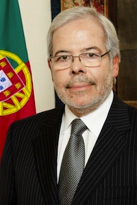 Fotografia do Presidente do Tribunal Constitucional, Conselheiro Joaquim de Sousa Ribeiro
