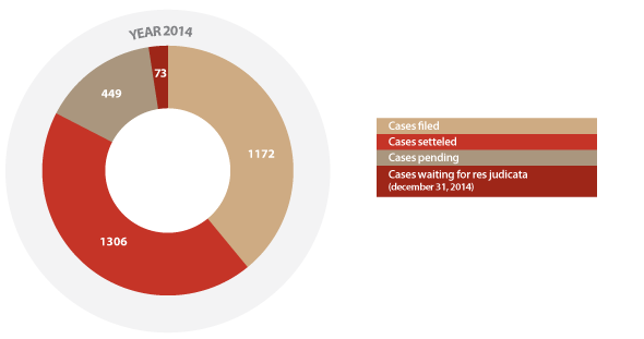 Case load 2014